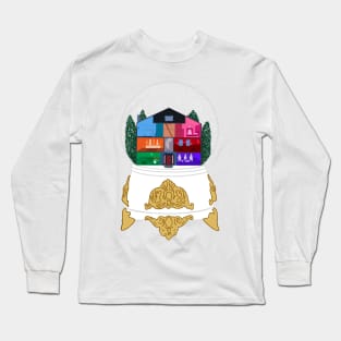 Lover House Snow Globe Long Sleeve T-Shirt